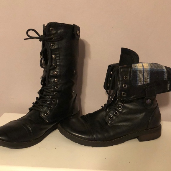 2WAYS COMBAT BOOTS - Picture 2 of 4